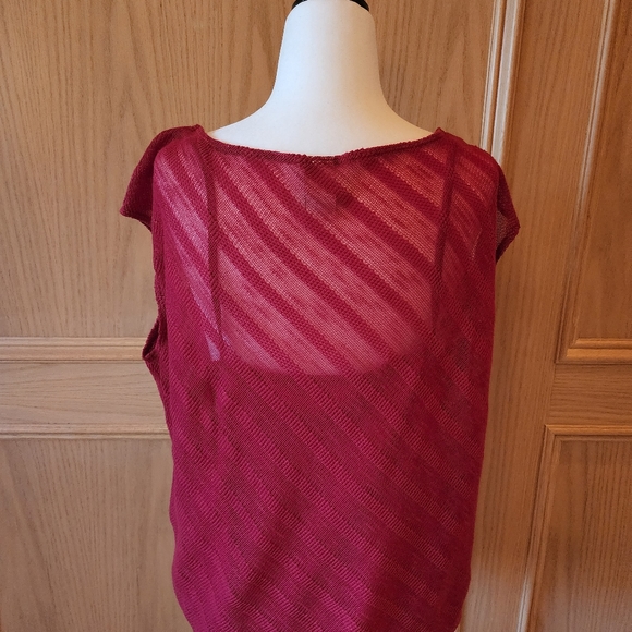 Tank with Knit Overlay - Picture 2 of 5